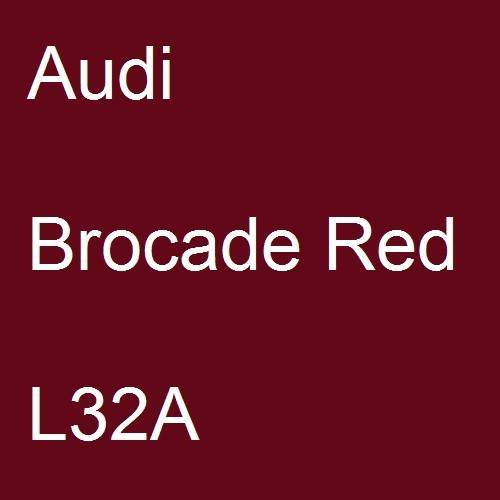 Audi, Brocade Red, L32A.